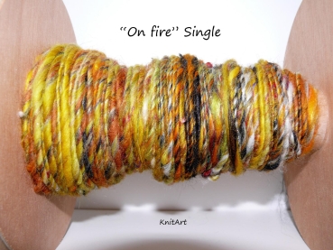 NEU Knit ARTBatt * On fire *